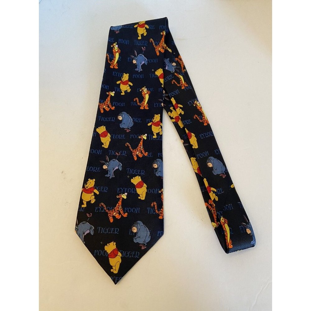 Disney Winnie the Pooh Tigger Eeyore neck tie by Exquisite Apparel
